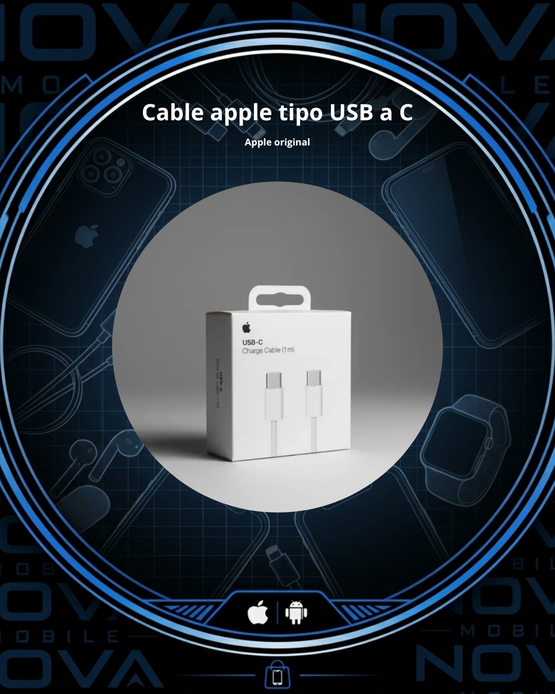 Cable apple tipo USB a C ¡¡OFERTA CYBERDAY!!